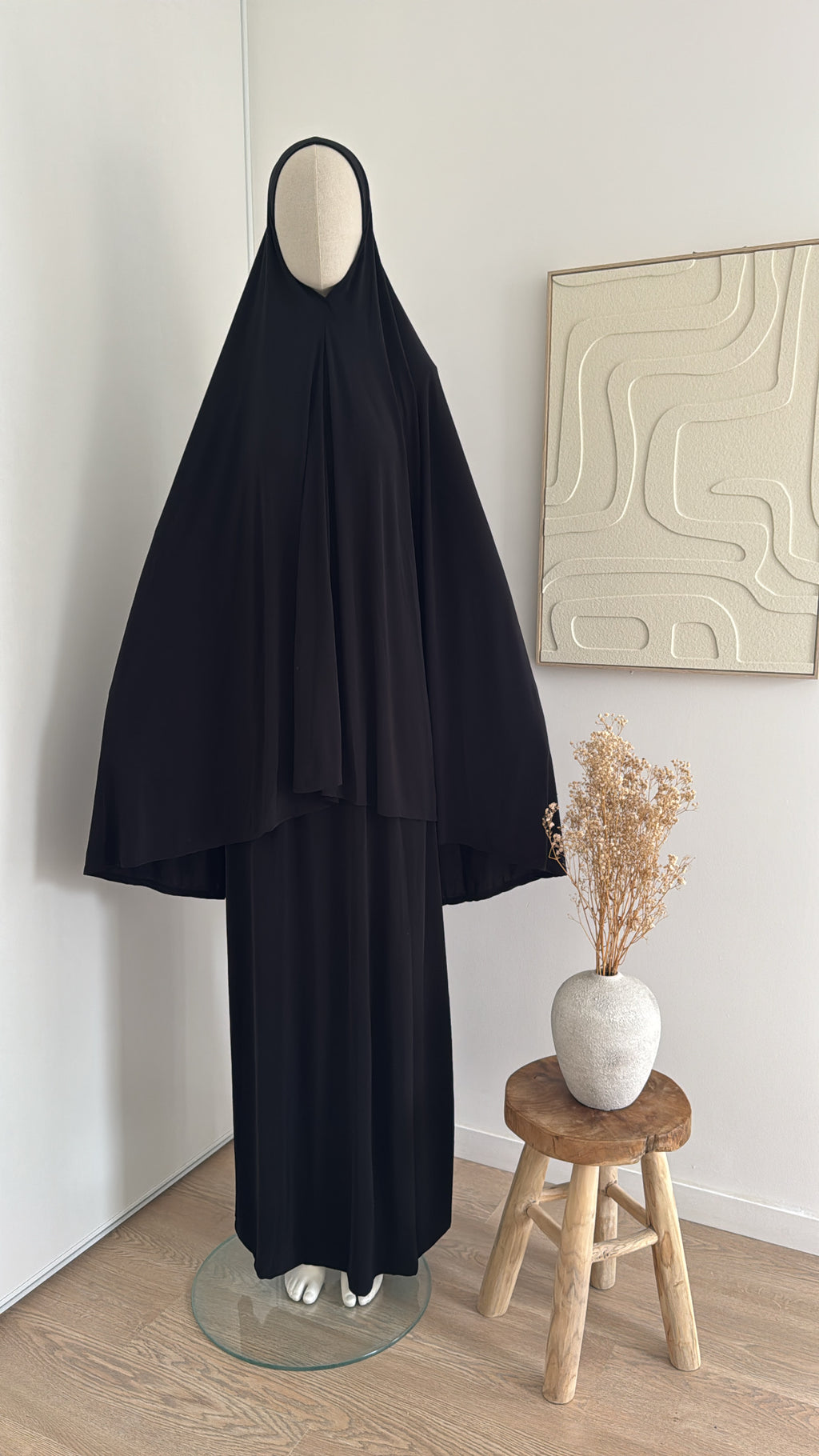 SET PRIÈRE MAXI KHIMAR + Jupe