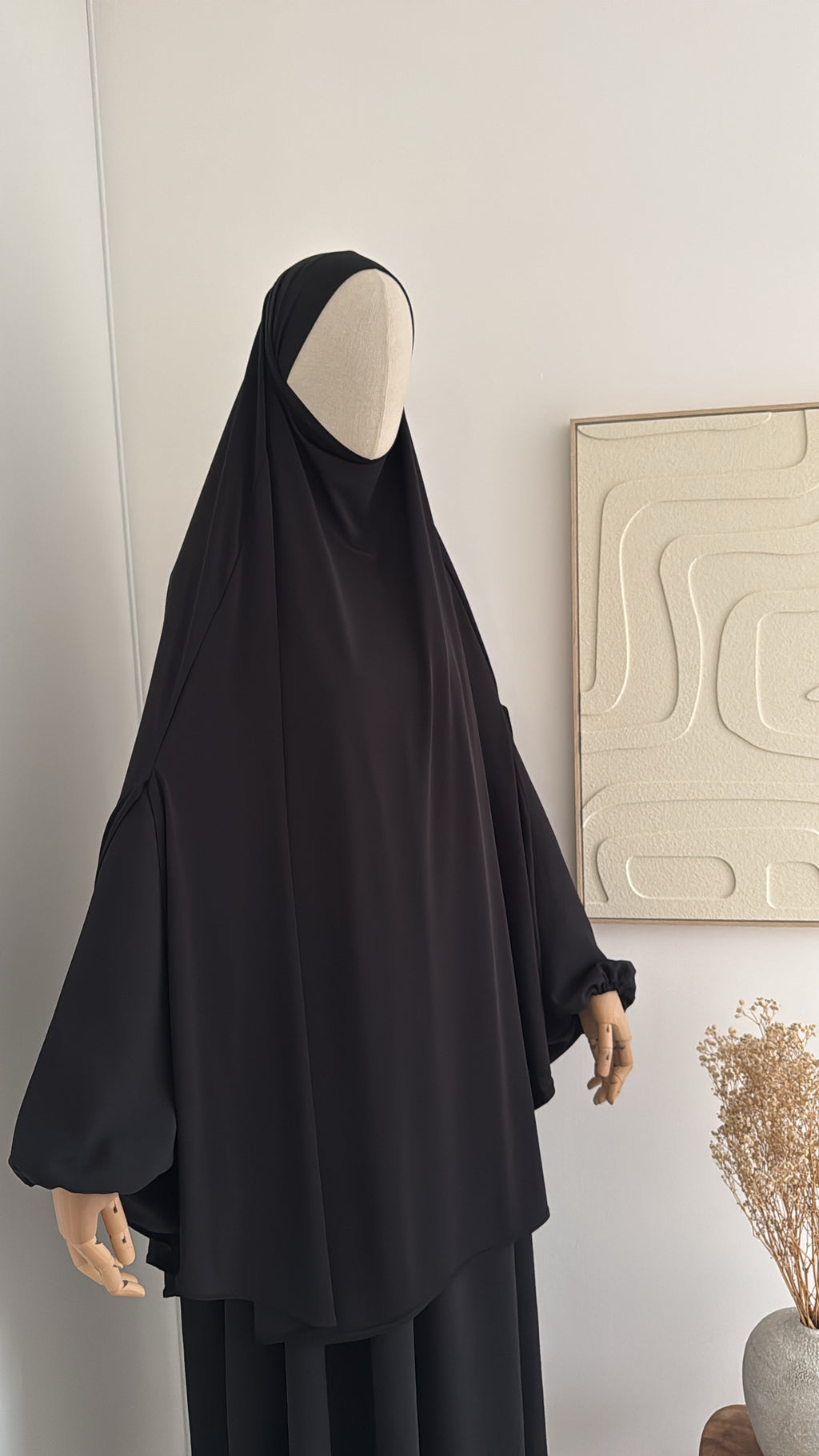 MAXI KHIMAR JERSEY PREMIUM à Fente