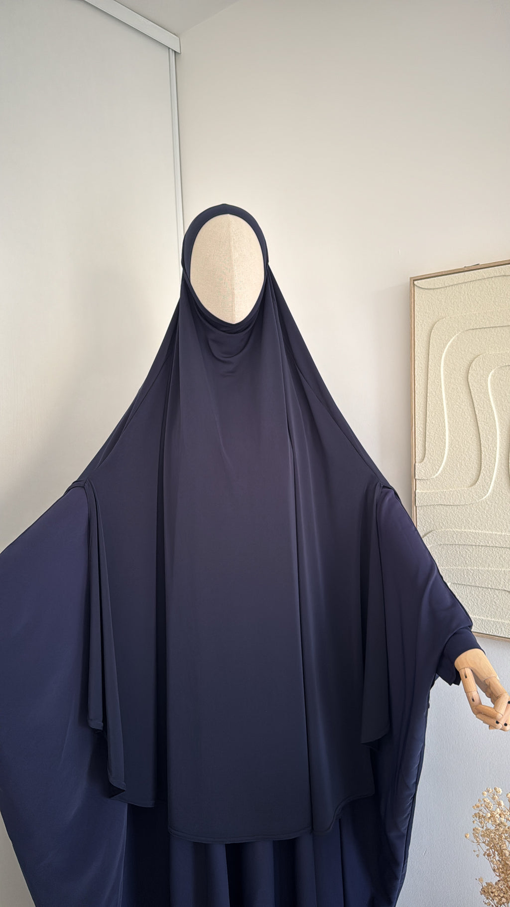 MAXI KHIMAR JERSEY PREMIUM à Fente