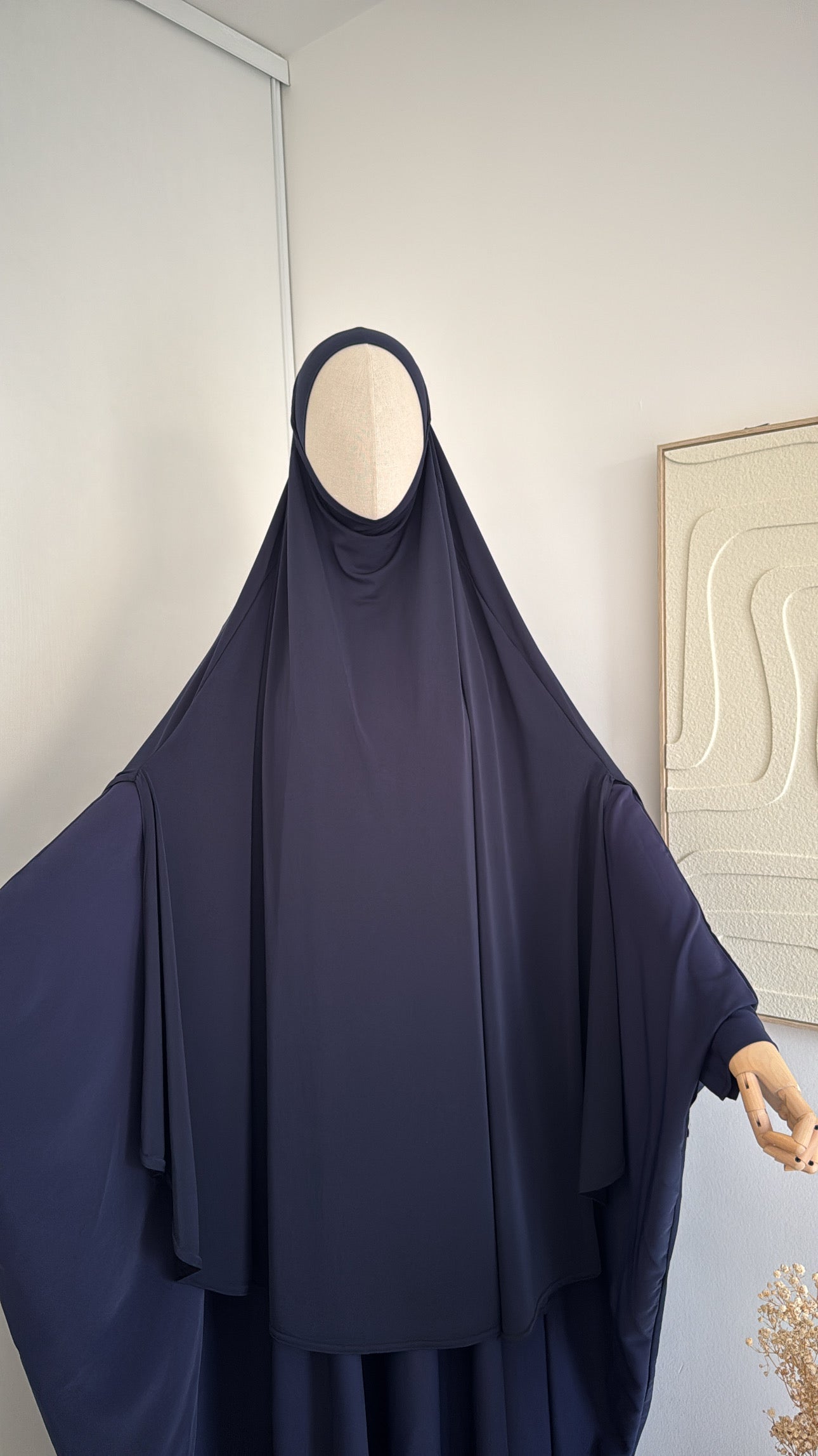 MAXI KHIMAR JERSEY PREMIUM à Fente