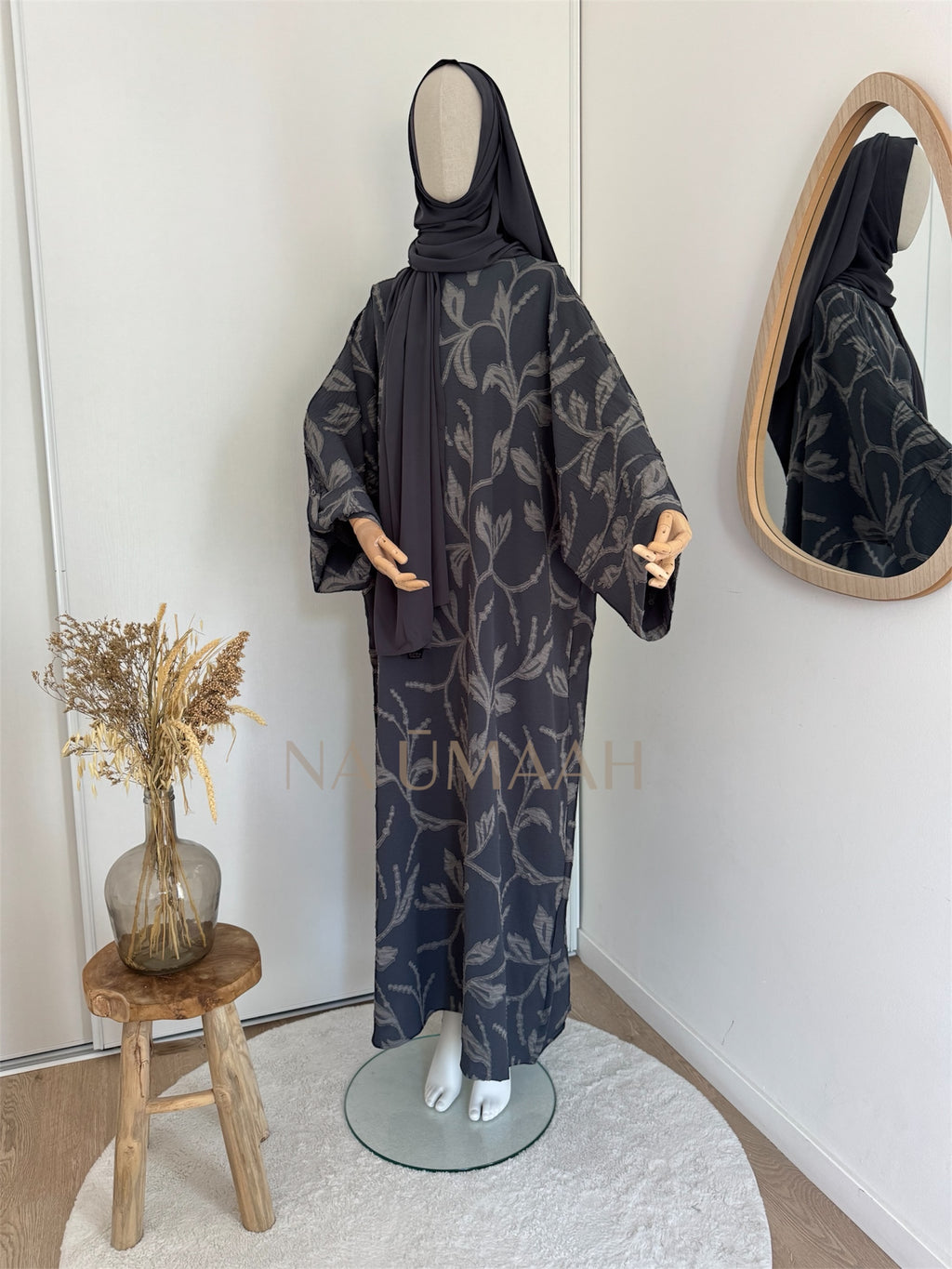 Abaya Fleurie