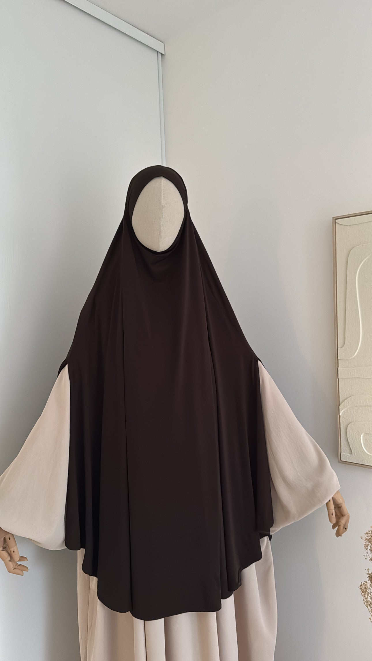 MAXI KHIMAR JERSEY PREMIUM à Fente