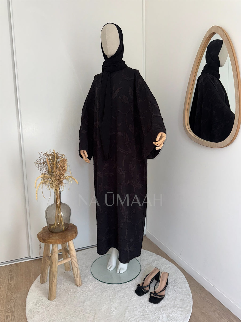 Abaya Fleurie