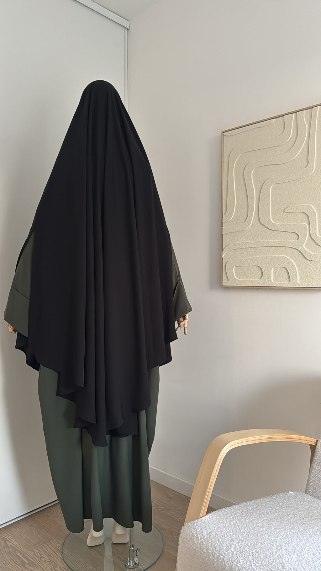 Maxi Khimar Soie de Medine