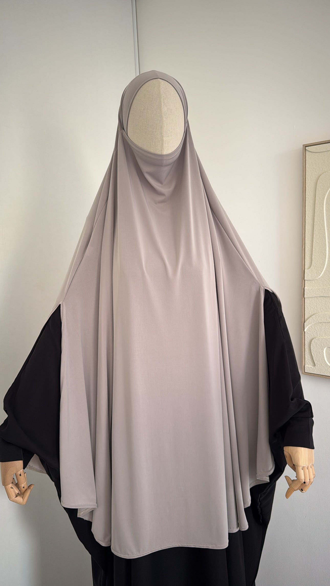 MAXI KHIMAR JERSEY PREMIUM à Fente