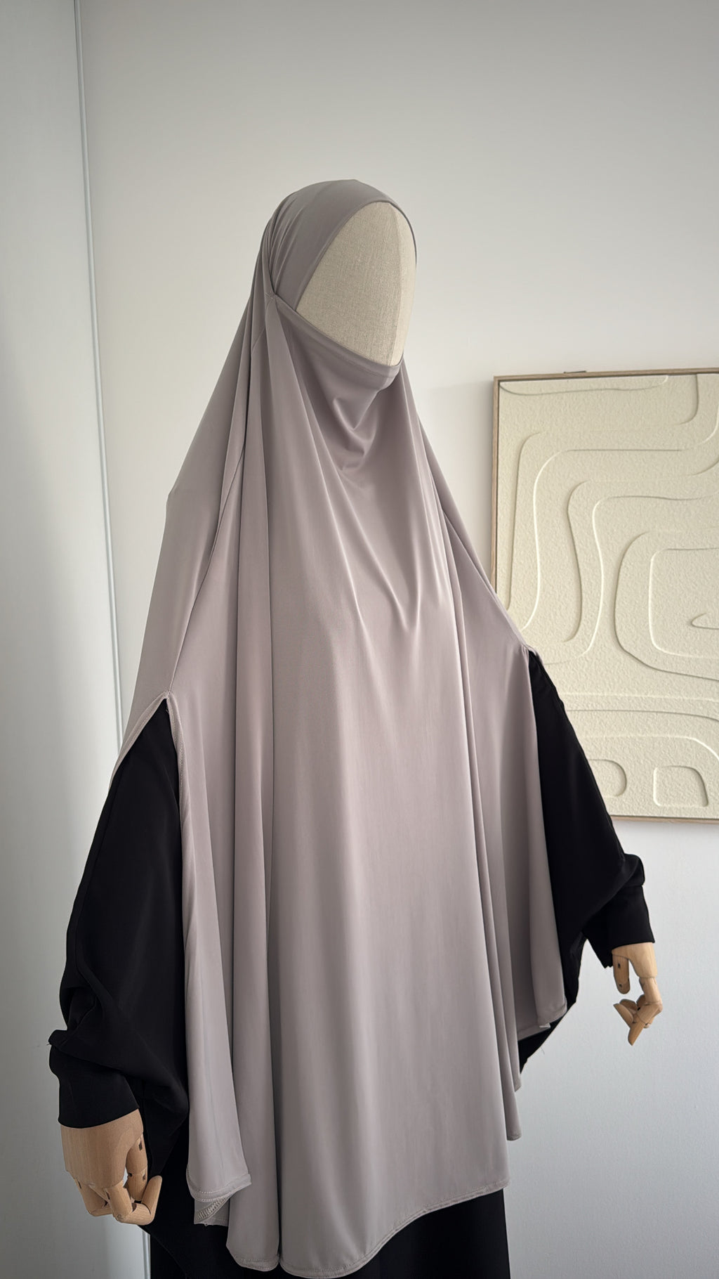 MAXI KHIMAR JERSEY PREMIUM à Fente