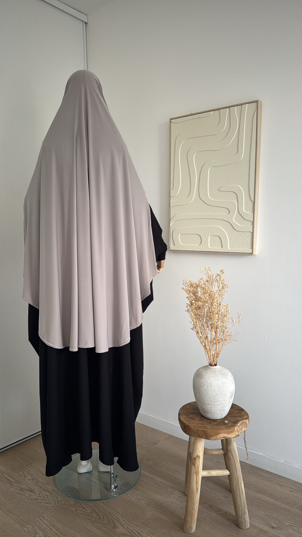 MAXI KHIMAR JERSEY PREMIUM à Fente