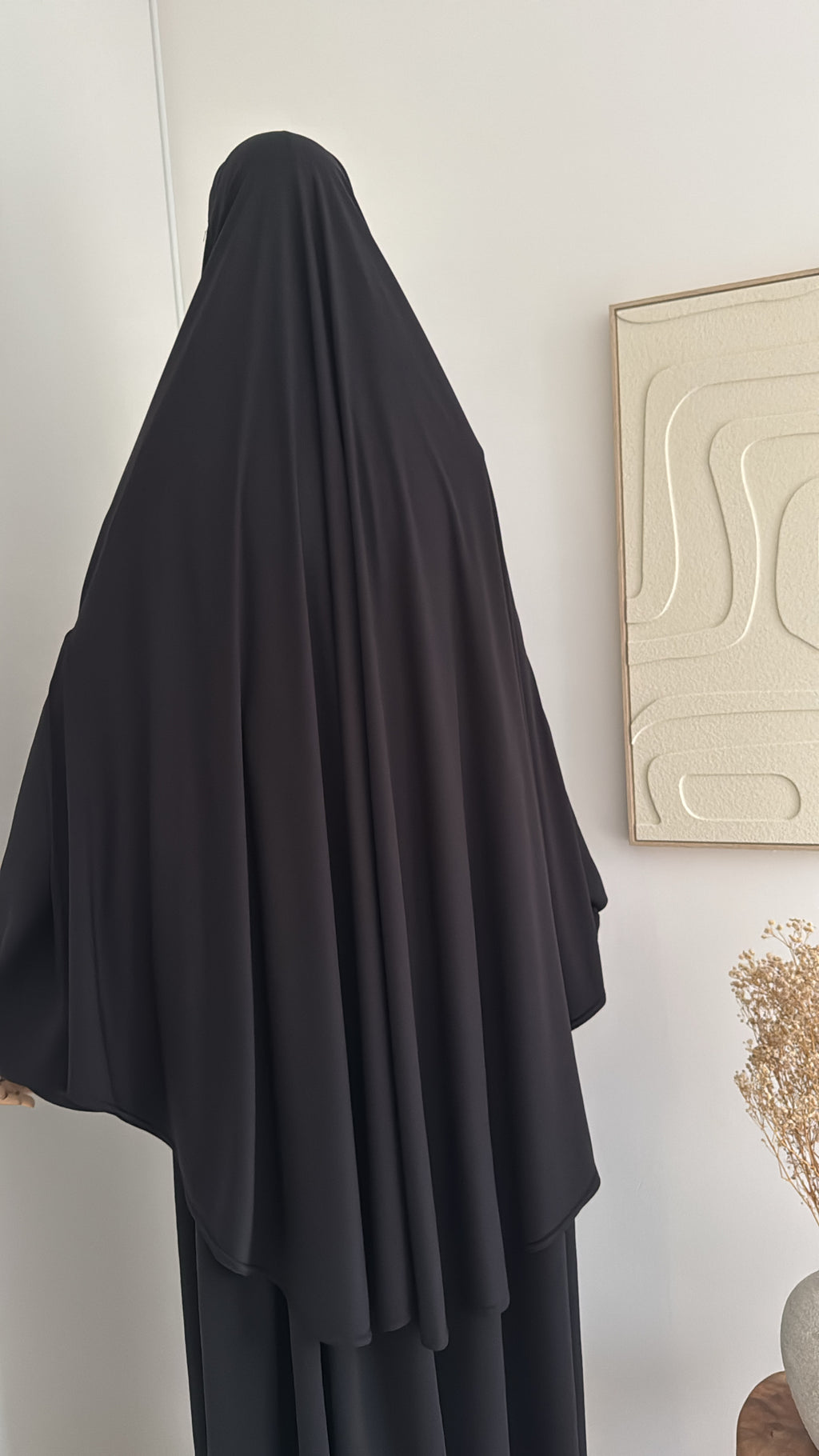 MAXI KHIMAR JERSEY PREMIUM à Fente