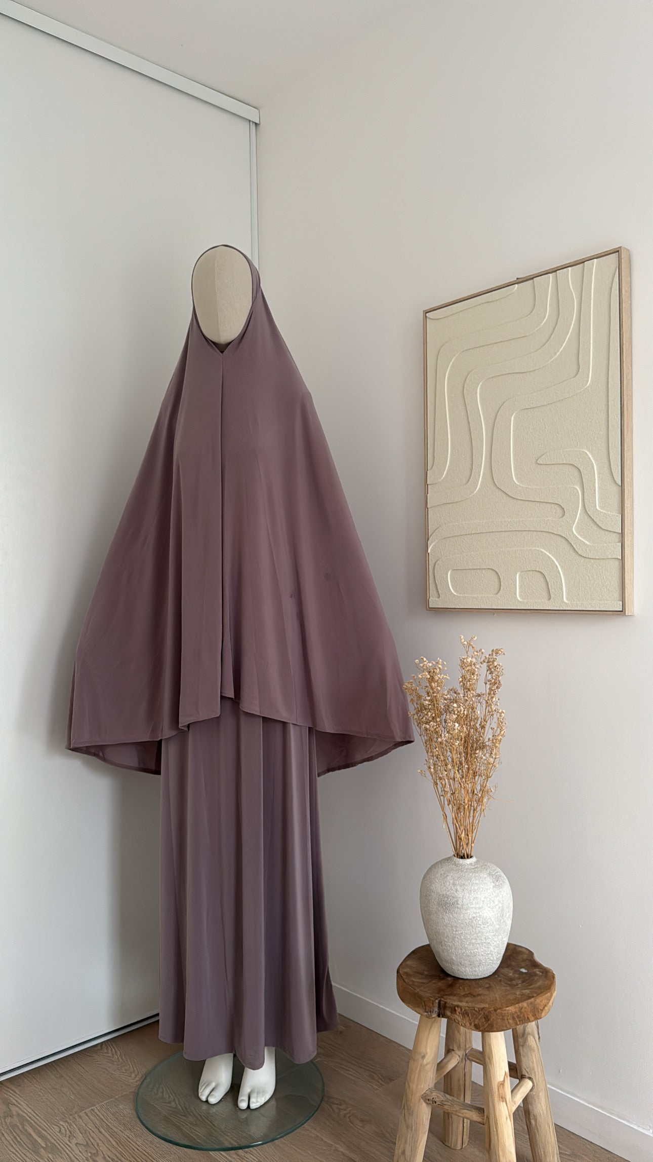SET PRIÈRE MAXI KHIMAR + Jupe